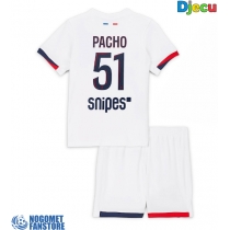 Paris Saint-Germain Willian Pacho #51 Gostujuci Dres za djecu 2025-26 Kratak Rukav (+ Kratke hlače)